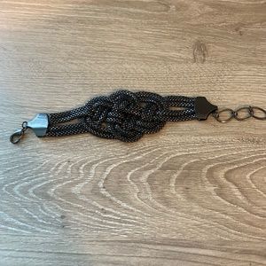 Knot metal bracelet